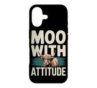 Highland Cattle Fan Adorable Shaggy Cows and Rustic Charm Case for iPhone 17