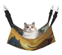 Highland Cattle Printed Pet Hammock - Sleeping Hammock For Cats, Rabbits, Ferrets, Puppies, Small Animals