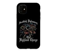 Highland Charge Scottish Warrior Humor Outfit | Jacobites Case for iPhone 11