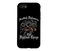 Highland Charge Scottish Warrior Humor Outfit | Jacobites Case for iPhone SE (2020) / 7/8