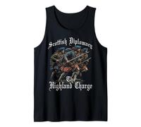 Highland Charge Scottish Warrior Humor Outfit | Jacobites Tank Top