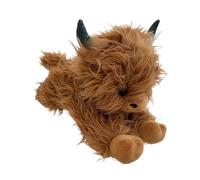 Highland Cow - 250grams Plush Toys for Cozy Sofa Snuggles, Soft Companion with Handcrafted Design, Cute Animal Toy for Kids Room, Teens, Adults, Family, Birthday Gift, Large Stuffed