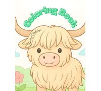 Highland Cow Coloring Book