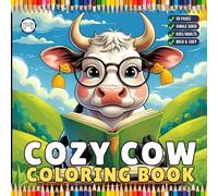Highland Cow Coloring Book Gift for Adults Kids Boys Girls Teens Cozy Cow Coloring Book for Children 50 Pages Single Sided Simple Bold and Easy Kawaii ... Cute Highland Cow Relaxation Coloring Book