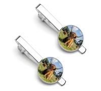 Highland Cow Craft Tie Slide Print Ties Clip Bar Pin Gifts For Men