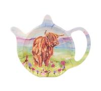 Highland Cow Design Teabag Tidy Spoon Rest Tableware - Designed by Jennifer Rose 7738