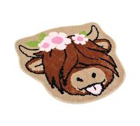 Highland Cow Door Mat, Highland Cow Welcome Mat, Highland Cow Doormat, Funny Welcome Mat, Front Door Matts Indoor For Indoor & Outdoor, Anti-Slip, Protection, Dirt-resistant, Home Decorative