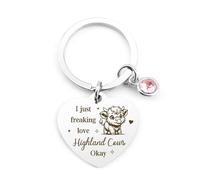 Highland Cow Gifts, Highland Cow Gifts for Women, Birthday Gifts for Girls Who Like Highland Cows,Highland Cow Ornaments, Cow Gifts for Women Girls