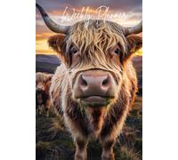 Highland Cow Hard Back Cover Weekly Planner 2026 76 Pages Adult Child Gift Journal