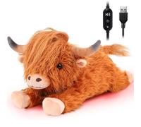 Highland Cow Heating Pad Period Cramp Pain Relief, USB Powered Heat Pad