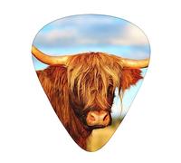 Highland Cow High-Quality, Wear-Resistant And Tough Guitar Picks Give You A Different Musical Experience