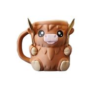 Highland Cow Ice Pint Holder, Ice Cream Pint Holder, Popsicle Holders, Beer Can Holder, Highland Cow Decor, Highland Cow Gifts (B1, One Size)