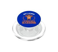 Highland Cow Just A Strong Leukemia Warrior Cancer Support PopSockets PopGrip for MagSafe