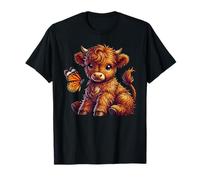 Highland Cow Lover Scotland Farm Animal Cow Owner T-Shirt