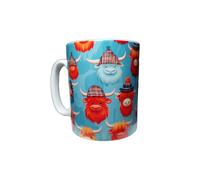 Highland Cow Mug - Green