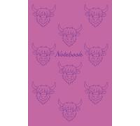Highland Cow Notebook - 100 Page Writing Journal | Cute Scottish Cow Design, Perfect for Notes, Ideas, and Daily Reflections: Pink Edition