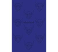Highland Cow Notebook - 100 Page Writing Journal | Cute Scottish Cow Design, Perfect for Notes, Ideas, and Daily Reflections: Blue Edition