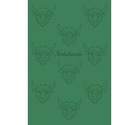 Highland Cow Notebook - 100 Page Writing Journal | Cute Scottish Cow Design, Perfect for Notes, Ideas, and Daily Reflections: Green Edition