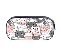 Highland Cow Pencil Case, Ice Cream Pen Bag, Large Capacity Stationery Box
