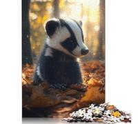 Highland Cow Pepper Land Puzzle Jigsaws 500 Pieces for Adults Puzzles for Teenagers Gifts Sustainable Puzzle for Adults 500pcs (52x38cm)