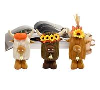 Highland Cow Plush - Stuffed Farm Animal, Soft Cattle Doll | Cute fluffyy for Kids Gift, Bedroom Sleep Buddy, Nursery Decor, Collectible Farm Animal Toy for Girls Boys Baby Holiday Present