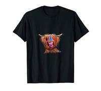 HiGHLaND CoW PRiNT ANiMaL PRiNT ' BRuCe ' T-Shirt