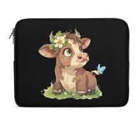 Highland Cow Print Laptop Case Sleeve Bag 17inch Durable Shockproof Protective Computer Carrying Cover Briefcase
