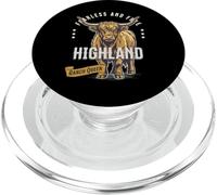 Highland cow ranch queen funny PopSockets PopGrip for MagSafe
