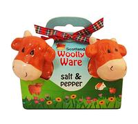Highland Cow Salt & Pepper Set Woolly Ware CL-97-64