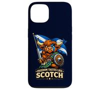 Highland Cow Scotland Flag Case for iPhone 13