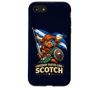 Highland Cow Scotland Flag Case for iPhone SE (2020) / 7/8