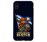 Highland Cow Scotland Flag Case for iPhone XS Max