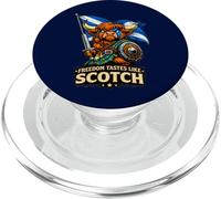 Highland Cow Scotland Flag PopSockets PopGrip for MagSafe