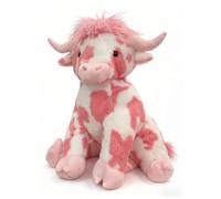 Highland Cow Teddy - highland Cow Plush, Super Soft Plush Doll, very Cute for Cute Stuffed Animal Gift Every Age & Occasion perfect to Display in The Living Room, study, Bedroom or as A Gift (25cm)