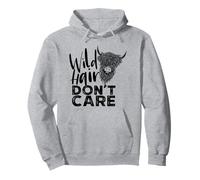 Highland Cow - Wild Hair Bull Scottish Highland Cattle Pullover Hoodie