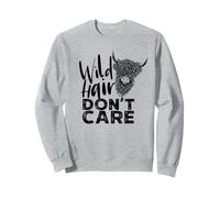 Highland Cow - Wild Hair Bull Scottish Highland Cattle Sweatshirt