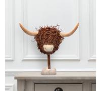 Voyage Maison Hewie Highland Cow Head Ornament