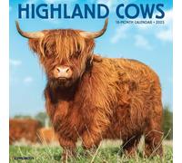 Highland Cows 2025 Wall
