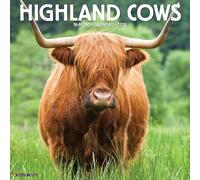 Highland Cows 2026 12 X 12 Wall Calendar