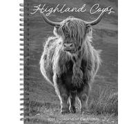 Highland Cows 2026 6.5 X 8.5 Engagement Calendar