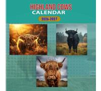 Highland Cows Calendar 2026-2027: 18 Month Planner To Keep You On Track from Sep 2026 to Dec 2027,Square 8.5 x 8.5 Inches Gift For Organizing & Planning