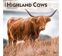 Highland Cows - Hochlandrinder 2026 - 16-Monatskalender: Original BrownTrout-Kalender [Mehrsprachig] [Kalender]