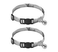 Highland Cows Vintage Kitten Bell Collar 2 Pack Cat Collar Adjustable Length 10.6" to 17.1"