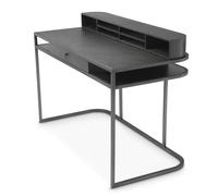 Highland Desk - Charcoal Brown Oak Veneer