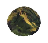 Highland Echo Double Layer Shower Cap with Comfort Skin Friendly Design for Hair Protection During Bathing