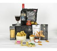 Highland Fayre Special Occasion Red Wine and Cheese Hamper - Christmas
