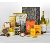 Highland Fayre Sustainable Festive Gift Box with Wine