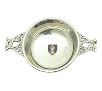 Highland Fusiliers Pewter Knot Band Quaich Bowl Scottish Quaich ME24