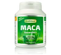 Highland Maca, Root Extract (10:1), 400 mg, high dose, 120 Capsules. Vegan