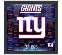 Highland Mint New York Giants NFL Signature Logo Photo Frame 33x33cm